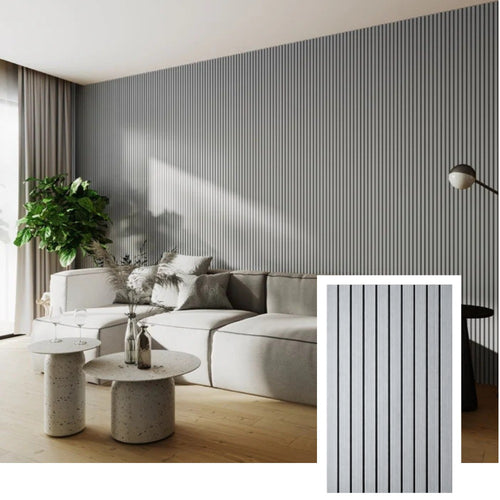 Acoustic™ Professional Acoustic Slat Panel — Natural Oak (2.7 × 1.10 m)