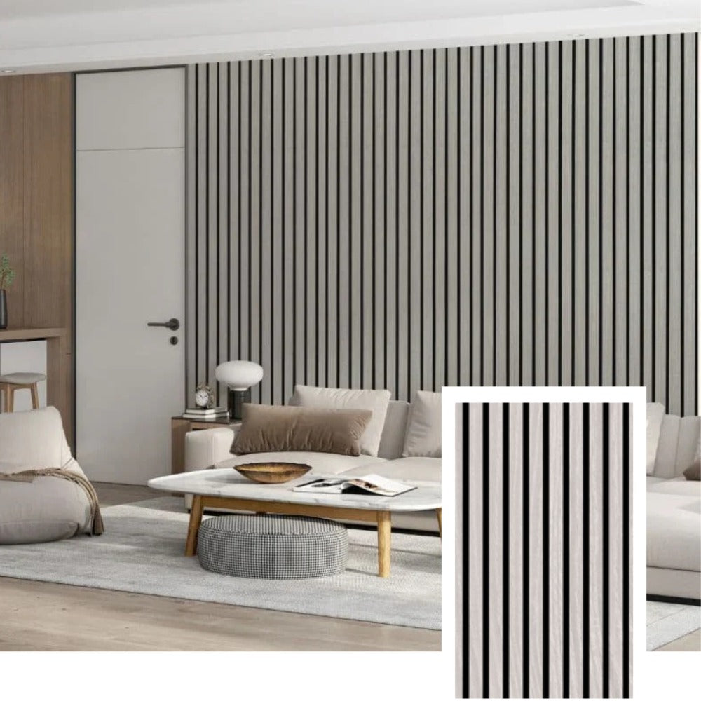 Acoustic™ Professional Acoustic Slat Panel — Natural Oak (2.7 × 1.10 m)